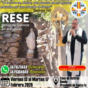 Retiro de Silencio en el Espíritu: una invitación a encontrarse con Dios